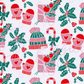 Printed Vinyl - Peppermint Holiday