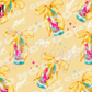 Printed Vinyl - Alani Sherbet Swirl Collection