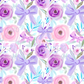 Printed Vinyl - Springtime Flowers and Bows