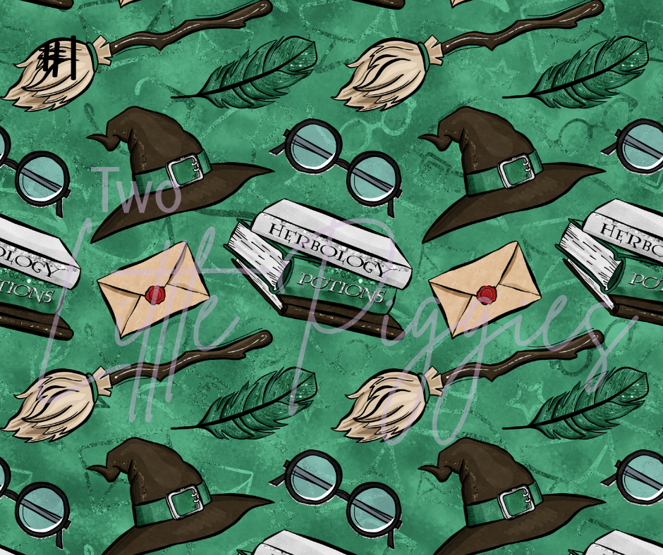 Printed Vinyl - HP - Slytherin