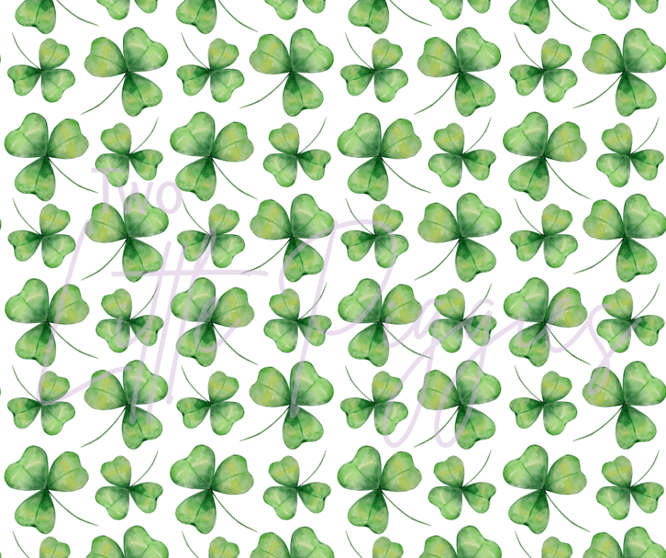 Printed Vinyl - St. Patrick's - Shamrock