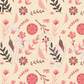 Printed Vinyl - Rosy Christmas