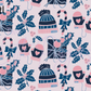 Printed Vinyl - Winter Blush