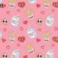 Printed Vinyl - Valentine - Fries Before Guys