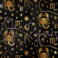Printed Vinyl - Scorpio - Black and Gold