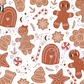 Printed Vinyl - Groovy Retro Christmas