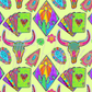 Printed Vinyl - Neon Western
