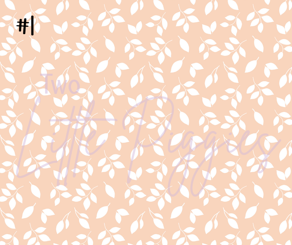 Printed Vinyl - Mother's Day Flowers
