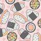 Printed Vinyl - Sushi Time