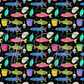 Printed Vinyl - Colorful Fish