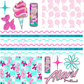 Printed Vinyl - Element Sheet - Cotton Candy - Alani