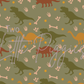 Printed Vinyl - Muted Dinos