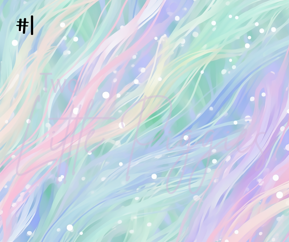Printed Vinyl - Whimsy Pastel