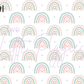 Printed Vinyl - Pastel Rainbow