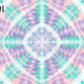 Printed Vinyl - Pastel Tie Dye