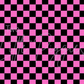 Printed Vinyl -  Pink and Black Checkered