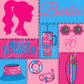 Printed Vinyl - Patchwork - Barbie