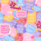 Printed Vinyl - Positivity Stickers