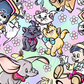 Printed Vinyl - Characters - Magical Friends