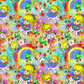 Printed Vinyl - 90's - Rainbow Brite