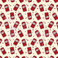 Printed Vinyl - Dr Pepper - Cream