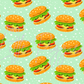 Printed Vinyl - Hamburgers