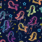 Printed Vinyl - Halloween Neon Collection