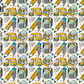 Printed Vinyl - Boho School Teal