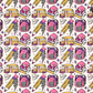 Printed Vinyl - Boho School Pink