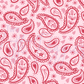 Printed Vinyl - Valentine - Paisley