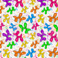 Printed Vinyl - Paint Splatter Balloon Dog