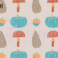 Printed Vinyl - Teal Pumpkin