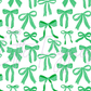 Printed Vinyl - St Patrick's Day Bows