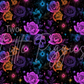 Printed Vinyl - Skelli Roses
