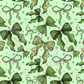 Printed Vinyl - St. Patrick's - Clover Bows