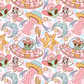 Printed Vinyl - Springtime Space Cowboy