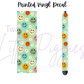 Printed Vinyl - Floral Melted Smiley