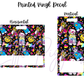 Printed Vinyl - 90's - Lisa Frank - Black