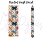Printed Vinyl - Embroidered Bows