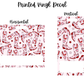 Printed Vinyl - 4th of July - Red Lover Cowgirl Boot