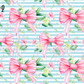 Printed Vinyl - Preppy Bows