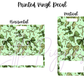 Printed Vinyl - St. Patrick's - Clover Bows