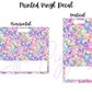 Printed Vinyl - Pastel Confetti