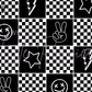 Printed Vinyl - Checkered Punk