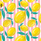 Printed Vinyl - Striped Fruit