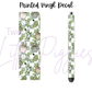 Printed Vinyl - Checkered Plants