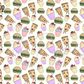 Printed Vinyl - Fast Food