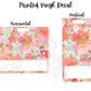 Printed Vinyl - Preppy Floral