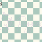 Printed Vinyl - Pastel Checkers Collection