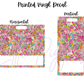 Printed Vinyl - DC Floral